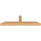 Ekena Millwork Portland Smooth Timber Gable Bracket, Western Red Cedar, 48"W x 14"H x 3 1/2"D x 3 1/2"F, 7/12 Pitch GBW048X14X0404POR00SWR - alternate 3